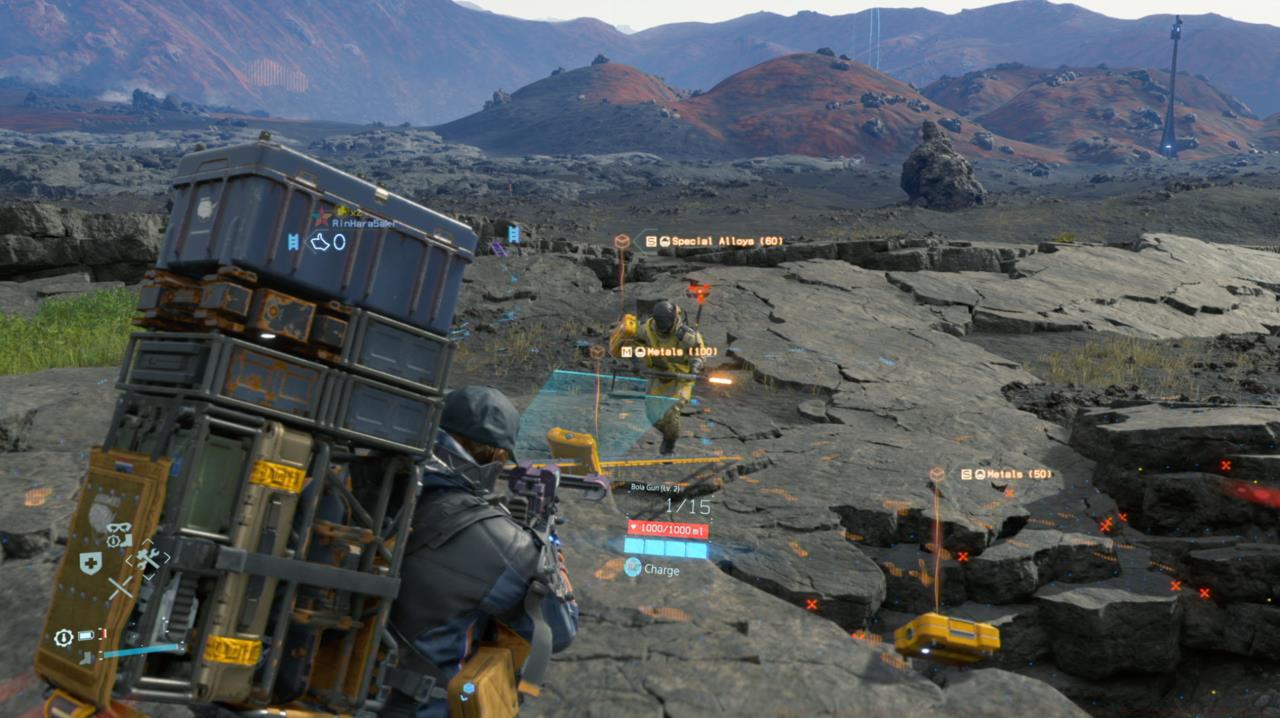 Demonstration of effective use of terrain for stealth approach